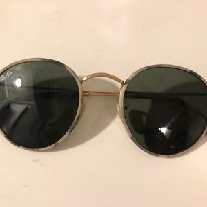 Camouflage Outlined Circular Ray-Ban Sunglasses